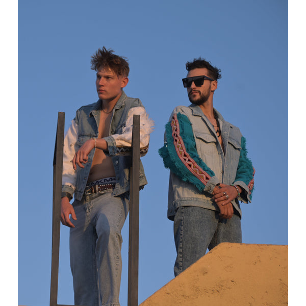 jeans jacket handmade